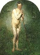 Ernst Josephson Staende naken yngling Spain oil painting artist